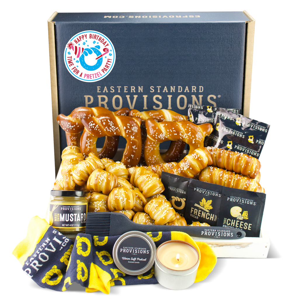 Soft Pretzel Lovers Variety Box - Happy Birthday