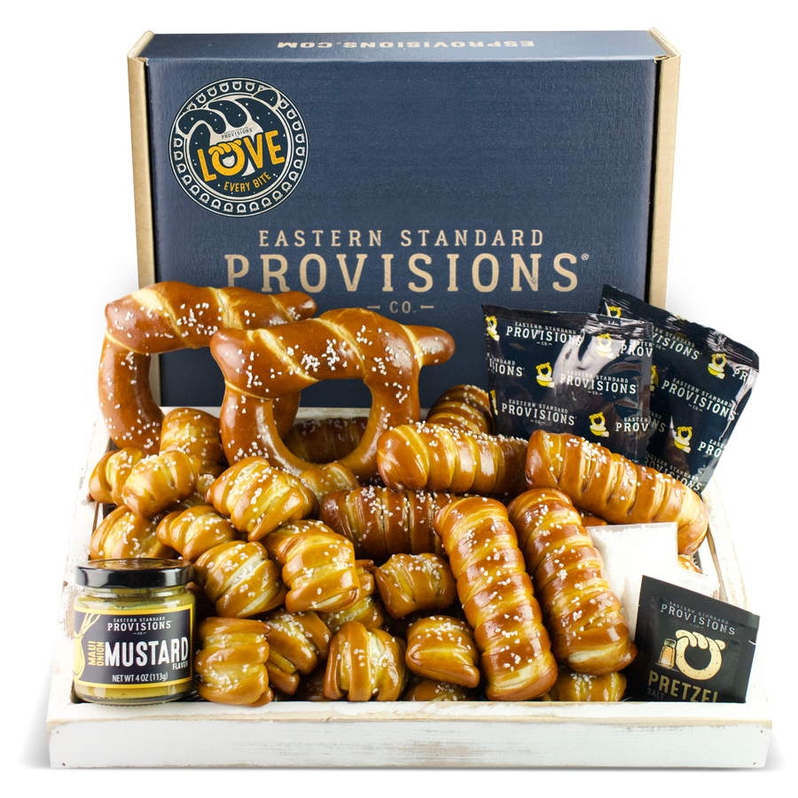 Soft Pretzels & Sauces Variety Box - ESPCO B8